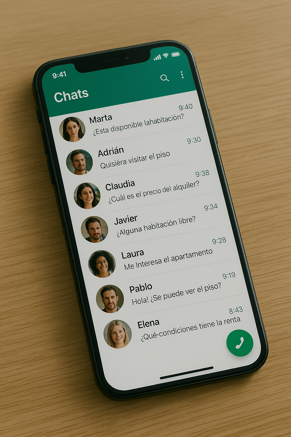 CRM inmobiliario con Inte